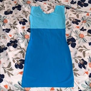 American apparel colorblock body-con NWT